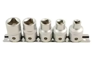 Image of Laser Tools 5683 Triangular Socket Set 1/2"D 5pc