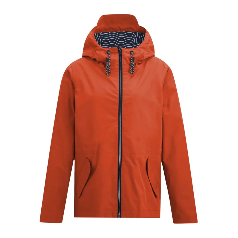 Image of Womens waterproof jacket Regatta Bayletta Orange Female 44