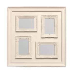 Image of Premier Housewares Multi Photo Frame, 4 Photo in Black Plastic - 4 x 6"
