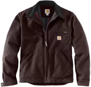 Image of Carhartt Duck Detroit Jacket, brown Size M brown, Size M