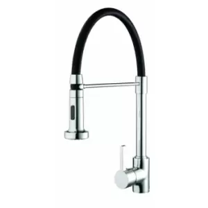 Image of Bristan Liquorice Monobloc Mixer Pulldown Spray Lever Kitchen Tap LQR PROSNK C - 785402