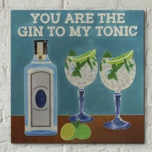 Image of Gin To My Tonic Wall Tile