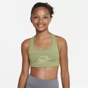 Image of Nike Swoosh Bra Junior Girls - Green