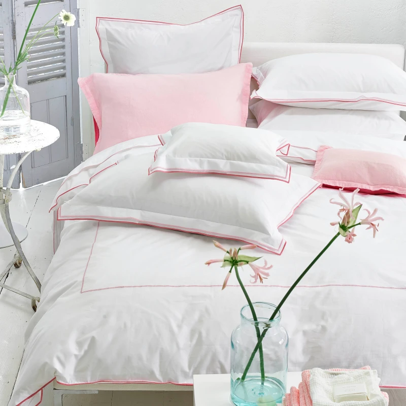 Image of Designers Guild Astor Duvet Cover Bedding Set Fuchsia Pink