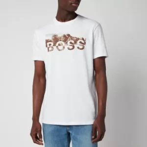 Image of Hugo Boss Tyro Logo T-Shirt White Size XL Men