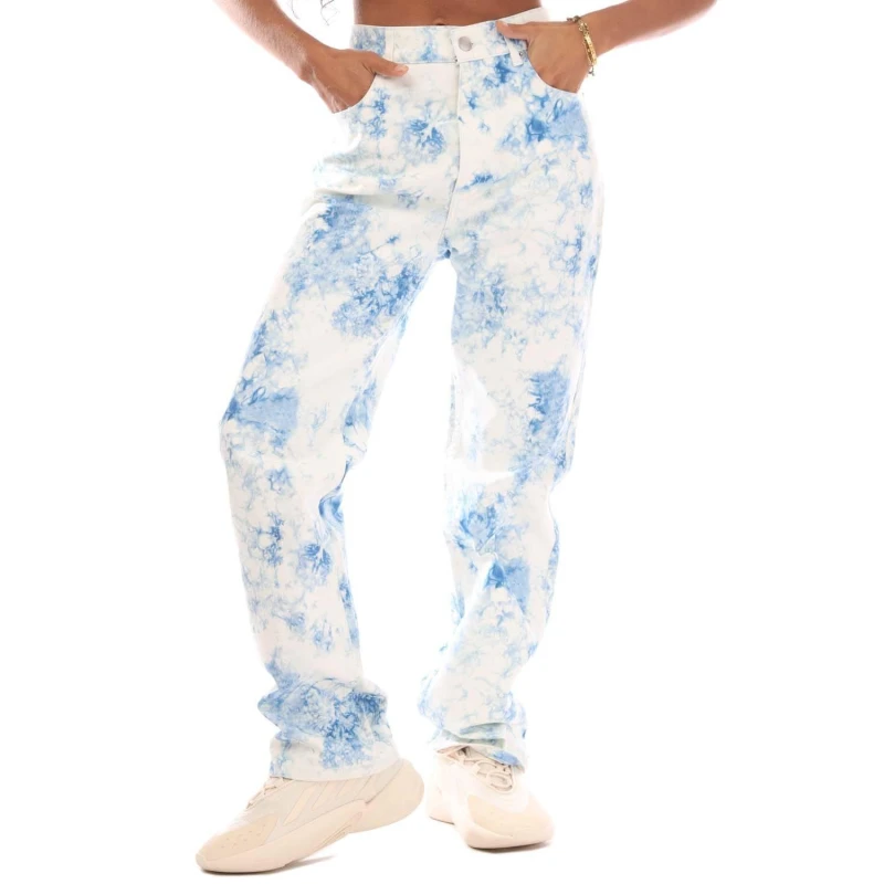 Image of Boss Straight-Fit Cropped Jeans Multi Colour female 26R