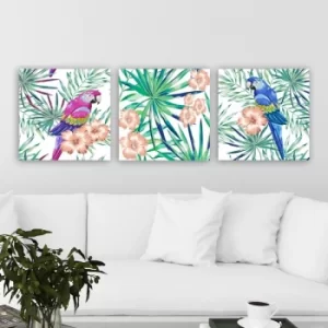 Image of P56032793 Multicolor Decorative Canvas Painting (3 Pieces)