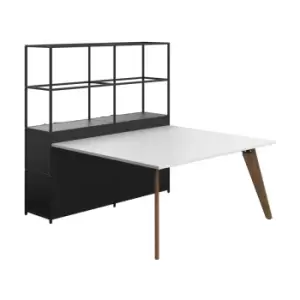 Image of Elite Atlas Two Person Plateau Combo Black Frame 1616 White