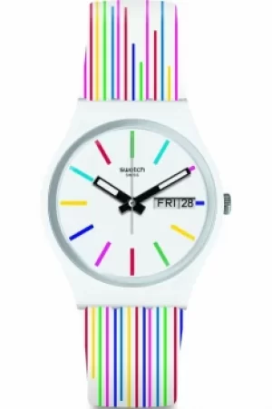 Image of Swatch White Samba Watch GW712