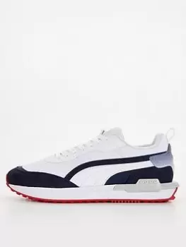 Image of Puma City Rider Gradient - Navy/Grey , Navy/Grey, Size 7, Men