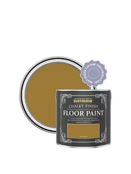 Image of Rust-Oleum Chalky Finish Floor Paint In Wet Harvest - 2.5-Litre Tin