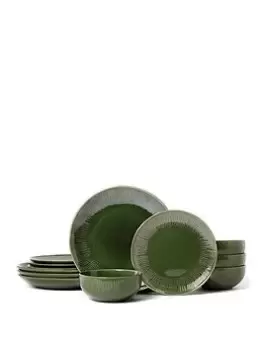 Image of Mikasa Mk Jardin 12 Piece Dinner Set