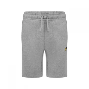 Image of Lyle and Scott Jersey Shorts - Grey Heather
