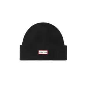 Image of Hunter Play Essential Cuff Beanie - Black