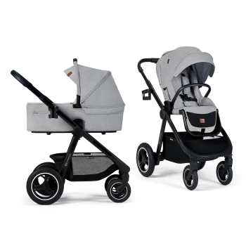 Image of Kinderkraft Everyday 2 in 1 Pushchair - Light Grey