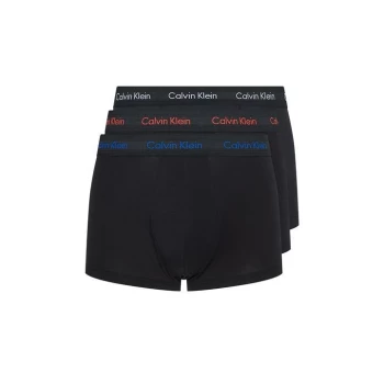 Image of Calvin Klein Pack Low Rise Trunks - Black/Neo