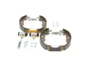 Image of Bosch Brake Set, drum brakes 0 204 114 197 MERCEDES-BENZ,RENAULT,DACIA,CITAN Kasten (415),Citan Kombi / Tourer (415),CITAN Mixto (415)