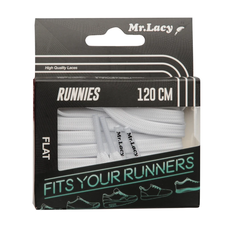 Image of Mr Lacy Runnies Flat - White White 20cm