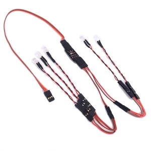 Image of Dynam Airplane LED Driver With LED Lights (3.8V-5.5V Input)