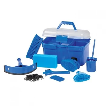 Image of Roma 10 Piece Grooming Kit - Blue