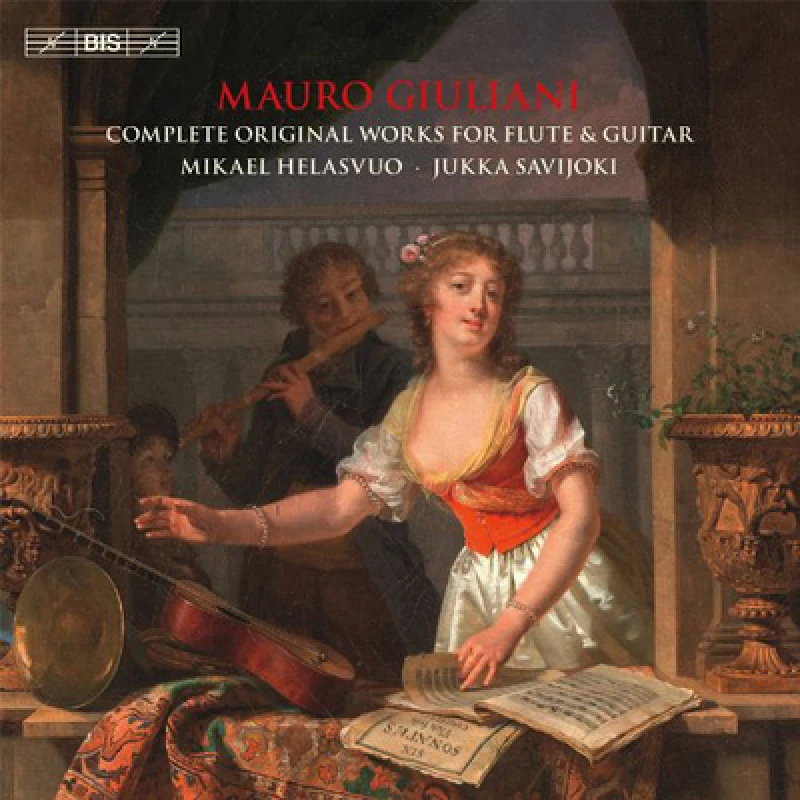 Image of Mauro Giuliani - Mauro Giuliani: Complete Original Works for Flute & Guitar CD Album - Used