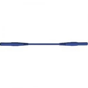 Image of Safety test lead 1m Blue Staeubli XMF 419