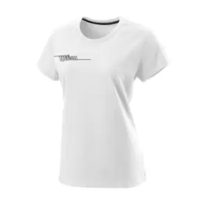 Image of Wilson Team Tech T Shirt Womens - White