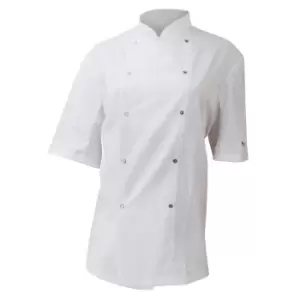Image of Dennys AFD Mens Chefs Jacket / Chefswear (S) (White)