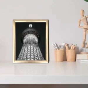 Image of ACT-038 Multicolor Decorative Framed MDF Painting