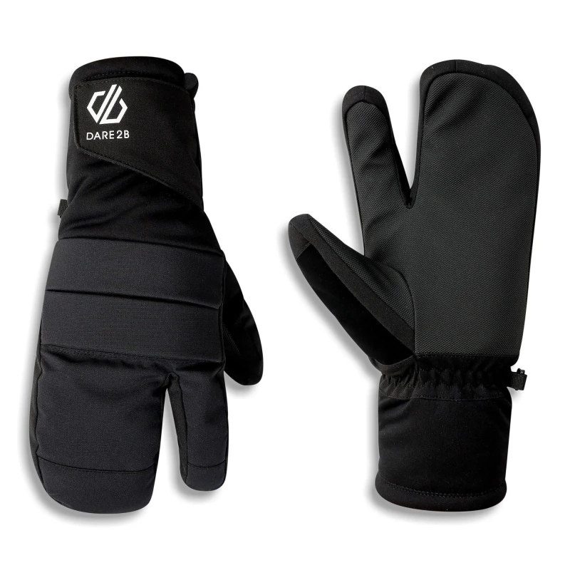 Image of Dare 2b Dare 2b Indicator Index Waterproof Breathable Insulating Gloves in Jet Black Size: X-Large Jet Black XL Unisex 5063516176428