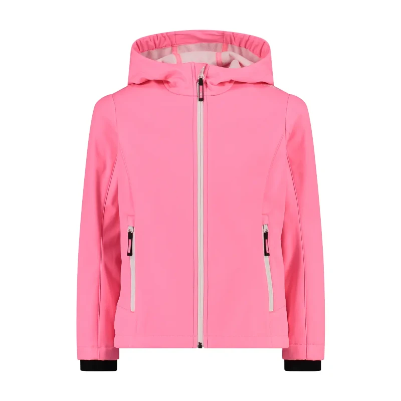 Image of Girls' waterproof hooded jacket CMP Rose Female 14 ans