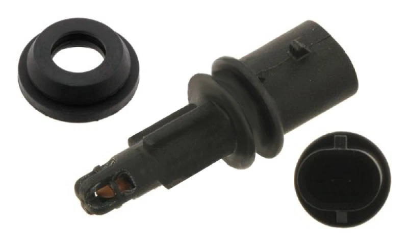 Image of FEBI BILSTEIN Sensors with seal 30833 Sender Unit, intake air temperature OPEL,VAUXHALL,Corsa D Schragheck (S07),ZAFIRA B (A05)