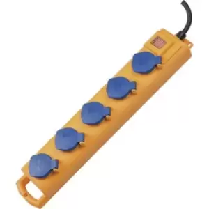Image of Brennenstuhl 1159900205 Power strip (+ switch) Yellow PG connector