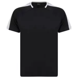 Image of Finden and Hales Unisex Team T-Shirt (M) (Black/White)