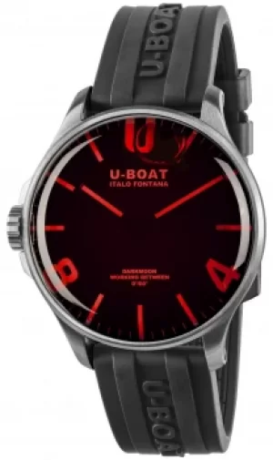 Image of U-Boat Watch Darkmoon 44 Red Glass SS