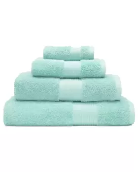 Image of Cotton Traders Pima Bath Sheet in Green