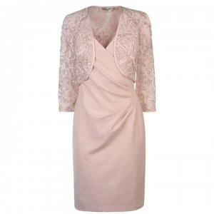 Image of Eliza J Eliza 2 Piece Shift Dress Womens - Blush