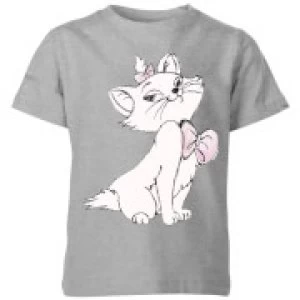 Image of Disney Aristocats Marie Kids T-Shirt - Grey - 5-6 Years