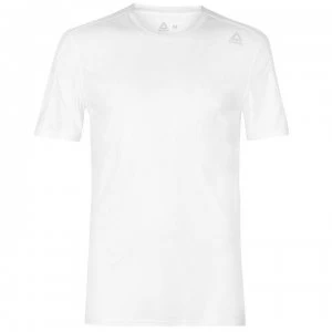 Image of Reebok Boys Workout Ready Speedwick T-Shirt - White