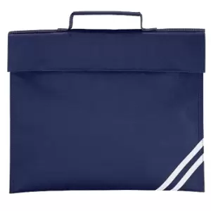 Image of Quadra Classic Book Bag - 5 Litres (Pack of 2) (One Size) (French Navy)