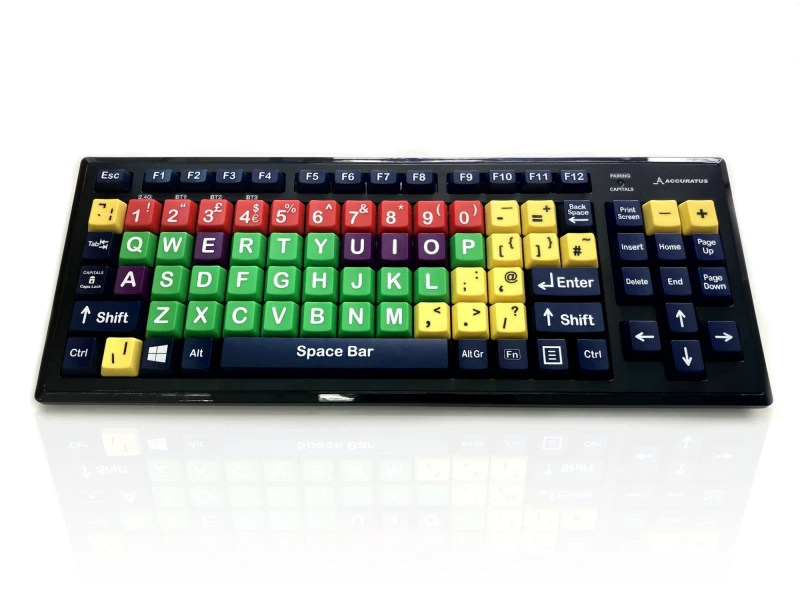 Image of Accuratus KYB-M2MIX-UCUHBT keyboard Home RF Wireless + Bluetooth QWERT