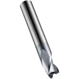 Image of S803HA 2.5MM Carbide 2 Flute Extra Short Slot Drill - Alcrona Coated DIN 6527K