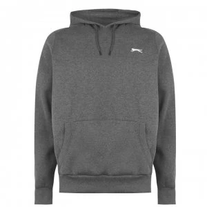 Image of Slazenger Fleece Hoody Mens - Charcoal Marl