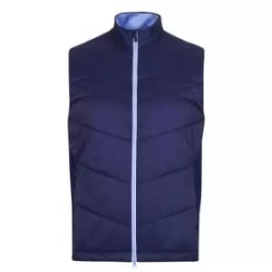 Image of Callaway Quilted Gilet Mens - Blue