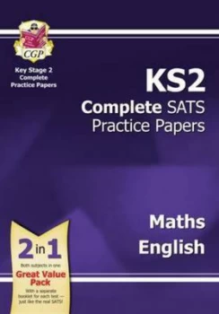 Image of Ks2 Maths and English Sats Practice Papers Pack for the New Curriculum Hardback