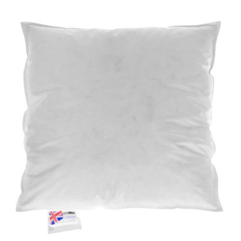 Image of Homescapes Duck Feather And Down Cushion Pad Inner Insert Filler 40 X 40 Cm (16 X 16")