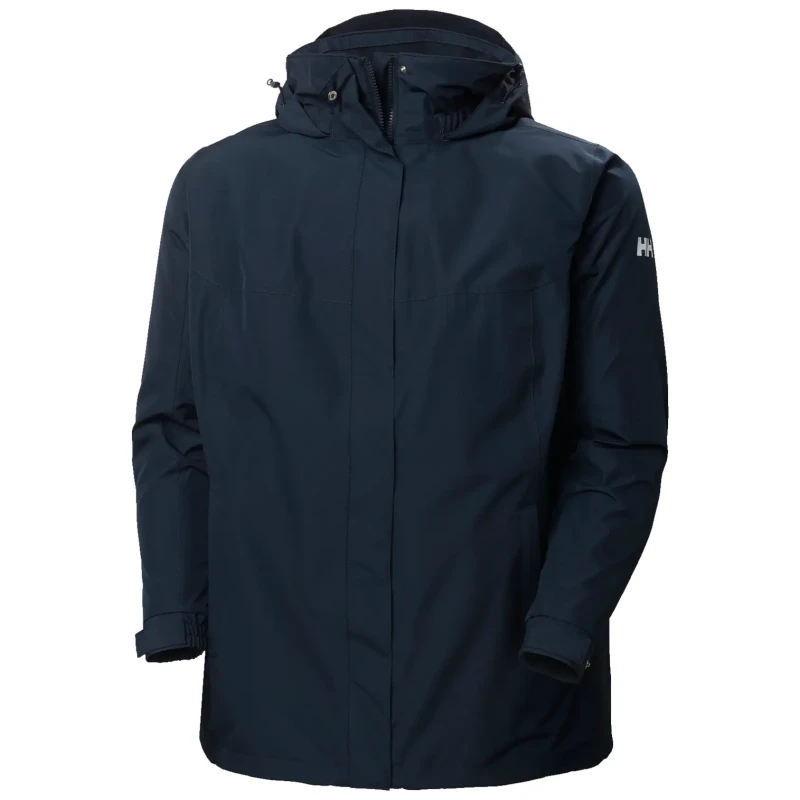 Image of Helly Hansen Womens waterproof jacket Helly Hansen Aden plus Bleu Female 1X