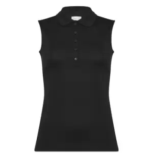 Image of Callaway Sleeveless Essential Polo Shirt Ladies - Black