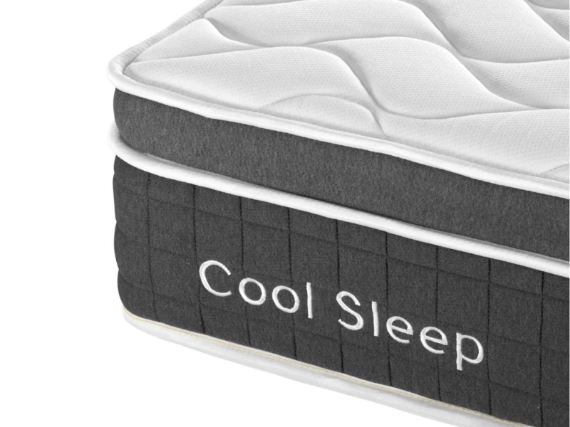 Image of Arthur Sleep Cool Gel Foam Pocket Spring Medium Hybrid Mattress in White Size: Double White Unisex Double