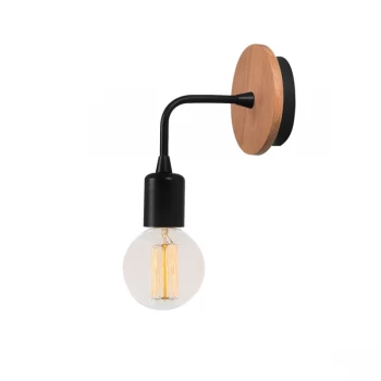 Image of Dartini - MR - 735 Black Wall Lamp